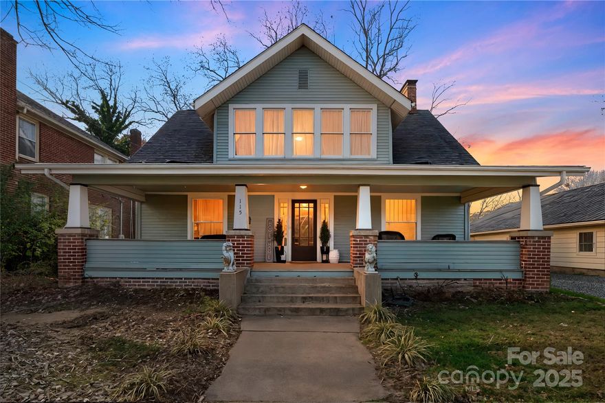Charming 1920s 1.5-level home offering 4 bedrooms and 2.5 bathrooms—with no HOA! Fully renovated in 2024 with craftsmanship that honors the home’s historic character, including a rewired original 1920s light fixture in the front room. The covered front porch opens to an inviting floor plan featuring beautiful hardwood floors and a bright living area with large windows and a cozy fireplace for ambiance (seller was told they were non functional when they purchased and will be sold as-is). The spacious kitchen provides abundant cabinetry, a dedicated pantry, stainless steel appliances, quartzite countertops, and ample prep space—perfect for cooking and entertaining.
The main-level primary suite offers added comfort with its own fireplace (non-functional; sold as-is), a custom-tiled bathroom, and a stylish vanity. Upstairs, the additional rooms provide flexibility for guests, a home office, or hobbies. Enjoy outdoor living in the large fenced backyard with a storage shed—ideal for gardening, play, or gatherings. A wonderful blend of historic charm, modern convenience, and freedom with no HOA restrictions.
