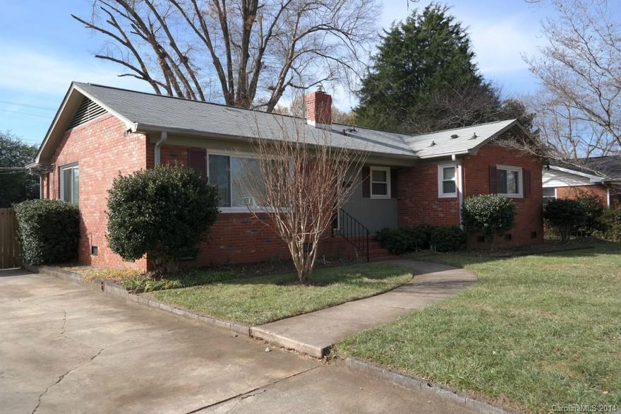 3 bedrooms , 2 full baths , nice brick ranch in a quiet well established older neighborhood. Situated on .26 acre lot. Large fenced in back yard with storage shed. . Hardwood floor. New windows.  Deck across the back of the house . Easy to access highways, schools and shops.