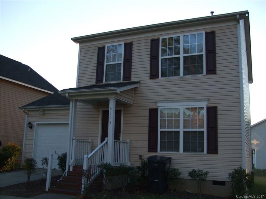 Three Bedroom, 2.5 Bath. Ceramic tile in kitchen and kitchen island. Yard and deck. 1 Car Garage attached.