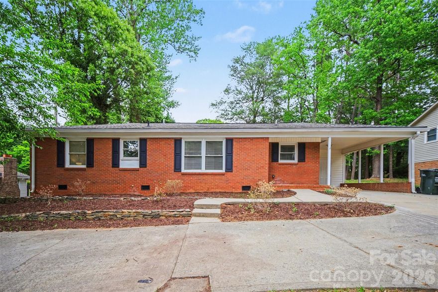 Completely renovated and move-in ready, this updated 3-bedroom, 2-bath home the kind of makeover buyers actually want, not the “we changed one light fixture and got ambitious” version. Inside, you’ll find updated LVP flooring (2026), a beautifully updated kitchen with quartz countertops, stainless steel appliances, and both full bathrooms completely renovated. Major improvements also include updated HVAC (2025) plus updated insulation and vapor barrier in the crawl space for added peace of mind. Outside, the fenced yard and updated front landscaping make the home just as appealing on the outside as it is inside. Conveniently located near Downtown Concord, major commuter routes including I-85 and US-29, and close to shopping, dining, parks, and the growing amenities that continue to make Concord such a desirable place to live.