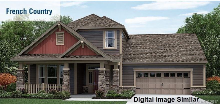 Gorgeous 2-story French Country elevation home with 3 bedrooms, loft and 2 1/2 baths. Upgrades include gas fireplace, hardwood floors and a designer selected kitchen with gas stove. A must see!