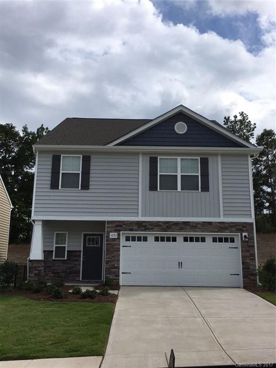 Craftsman Style home with Crown Molding and Hardwoods on Main Floor, 9 Foot Ceilings. Whirlpool Stainless Kitchen Appliances with Granite Counters and Subway Tile Backsplash. Upgraded Hardware Package, Lighting Package, Tile Package. 42 inch Cabinets, Double Vanities, Tiled Walk-In Shower plus Garden Tub in MB. Two Large Walk-In  Closets,Vaulted Ceiling in MR. Secondary Spacious Bedrooms and Large Closets. Landscaped Yard with Sod both Front and Back Yard.  Photos are for illustration purposes.