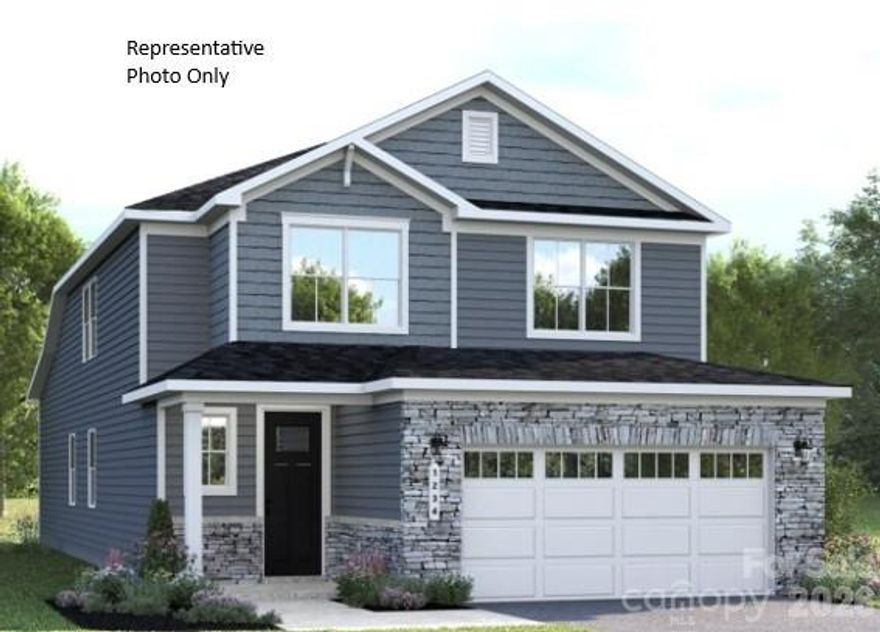 Welcome to Kelton, a community offering modern living in a convenient Huntersville location. Ideally situated near I-77, Kelton provides easy access to Uptown Charlotte, Lake Norman, and popular destinations like Birkdale Village and Northlake Mall. Outdoor enthusiasts will enjoy proximity to nearby parks and recreational areas such as Ramsey Creek Park, Jetton Park, and Holbrook Park, offering trails, waterfront views, and green spaces. With major commuter routes, shopping, dining, entertainment, and recreation all close by, Kelton makes everyday living both connected and enjoyable. The Geneva floorplan offers a thoughtfully designed layout that blends comfort and functionality for modern living. An owner’s suite on the main level provides privacy and convenience, while three additional bedrooms and an open loft upstairs create flexible space for entertaining, guests, or a home office. The main living area features an inviting open-concept design that connects the kitchen, dining area, and great room—ideal for entertaining or everyday life. A gas range option in the kitchen adds both style and performance for home cooking, making the Geneva a versatile and welcoming place to call home. Buyers may take advantage of closing cost assistance when using the preferred lender and personalize select finishes to reflect your style and preferences.