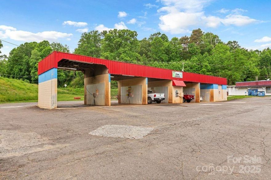 This Prime Investment Opportunity with High Visibility and Ease of Access with approximately 185 feet of road frontage on State Highway 226 S has been and is a self service car wash for over 51 years (Kleen EZE Car Wash). Property has approximately 15,000 traffic volume daily on 226 S and is also strategically located just south of the Marion Bypass and east of US Hwy 221 S. Also, it is within a half mile of I-40 Exit 86 on 226 S at the McDowell Tech, Loves Truck Stop, multiple national restaurants and business area. The next big thing can be on this C2 Zoned General Business property and is located within an Opportunity Zone. A 6” private well is located on the property. Seller is also conveying one free city utility water and sewer tap each with property purchase to enhance potential development and value. City tie in lines are located along Hwy 226 S in front proximity to building. Located only 2.5 miles from downtown Marion. This location offers a compelling blend of high traffic exposure and convenient access to major transportation corridors, making it a highly attractive investment opportunity for you. Note that seller is selling property and is not marketing as a car wash and is being sold “as is”.