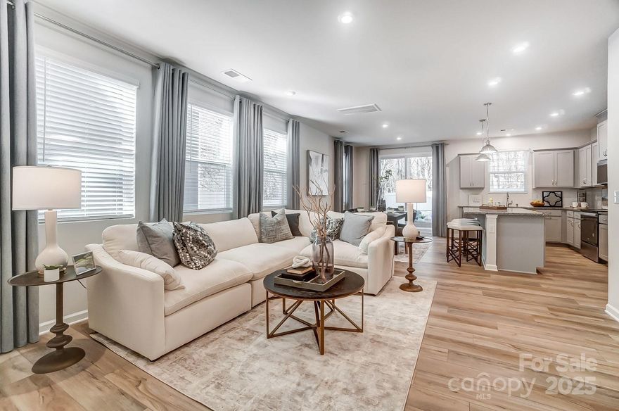 Welcome home to the Briana, a beautifully designed townhome that offers both style and functionality.  This stunning residence features a spacious kitchen, perfect for cooking and entertaining, that seamlessly flows into the gathering room, where a cozy fireplace adds warmth and charm to the main floor. Step outside to your private patio, an ideal retreat for relaxing or entertaining guests.

Upstairs, the luxurious Owner's Suite boasts elegant tray ceilings, two walk-in closets, and a spa-like owner's bath with a large shower and built-in seat. A versatile loft provides additional living space, perfect for a home office or media area.  Two additional bedrooms complete the upper level, one featuring a walk-in closet.  A conveniently located laundry room is available upstairs as well.

With thoughtful design and modern finishes, the Briana is the perfect place to call home.  Schedule your tour today!