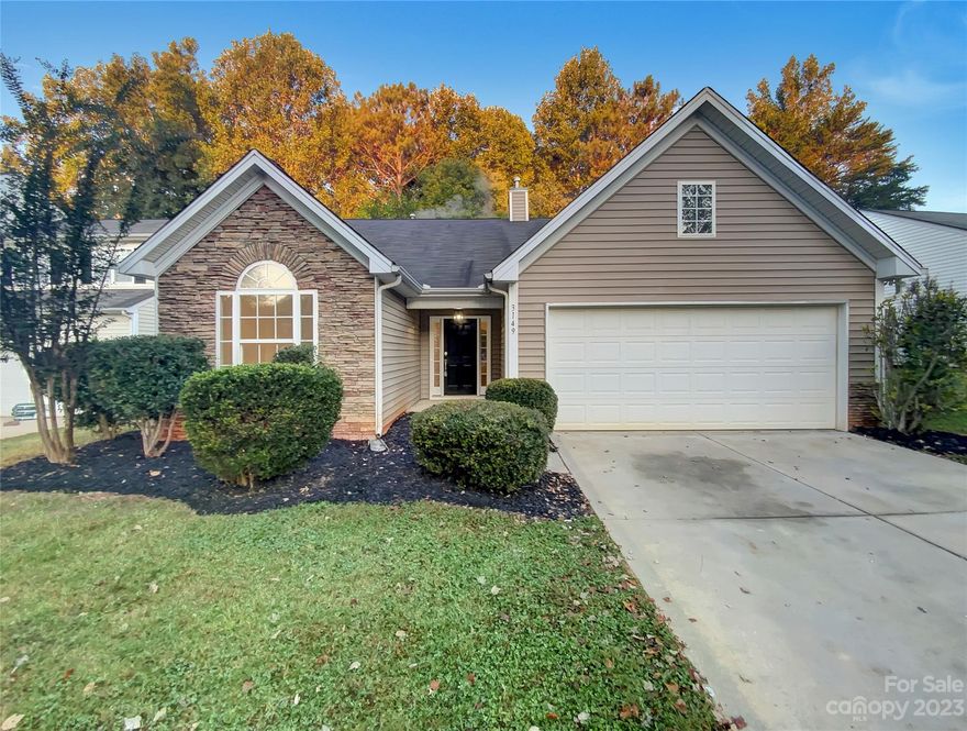 Welcome to this stunning home! Boasting a natural color palette and fresh interior paint, this home is sure to impress. Enjoy the cozy fireplace in the living room and a sitting area in the backyard. The master bedroom features a walk in closet and the primary bathroom has double sinks and good under sink storage. There are additional rooms for flexible living space and all new flooring throughout. This home is move-in ready and a perfect place to call home. Don't miss this opportunity!