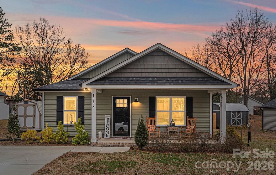 Welcome to 1338 Eastside Ave, a beautifully maintained home offering the ease and simplicity of newer construction without the wait. Built just three years ago, this home has been thoughtfully cared for and remains truly move-in ready, making it an ideal option for buyers who want comfort, functionality, and low maintenance from day one.

The open floor plan is designed to maximize square footage and flow, creating a space that feels welcoming, bright, and easy to live in. The living area connects seamlessly to the kitchen, making everyday life and entertaining effortless. Updated finishes, clean lines, and natural light carry throughout the home, reinforcing how fresh and well kept it truly is.

The kitchen anchors the main living space with a modern, functional layout that supports both daily routines and hosting. Each room has been designed with intention, offering comfortable proportions and a layout that works for a variety of lifestyles.

Outside, the fully fenced backyard provides privacy and flexibility, whether you envision outdoor gatherings, a garden, play space, or a peaceful retreat. An additional outbuilding offers valuable utility storage, keeping tools, equipment, and seasonal items organized and out of sight while preserving the clean feel of the main home.

With newer construction, updated finishes, a thoughtful open layout, and minimal upkeep required, 1338 Eastside Ave delivers a lifestyle that prioritizes ease and convenience. This is a rare opportunity to own a nearly new home that has been well maintained, move-in ready, and designed to simplify everyday living.