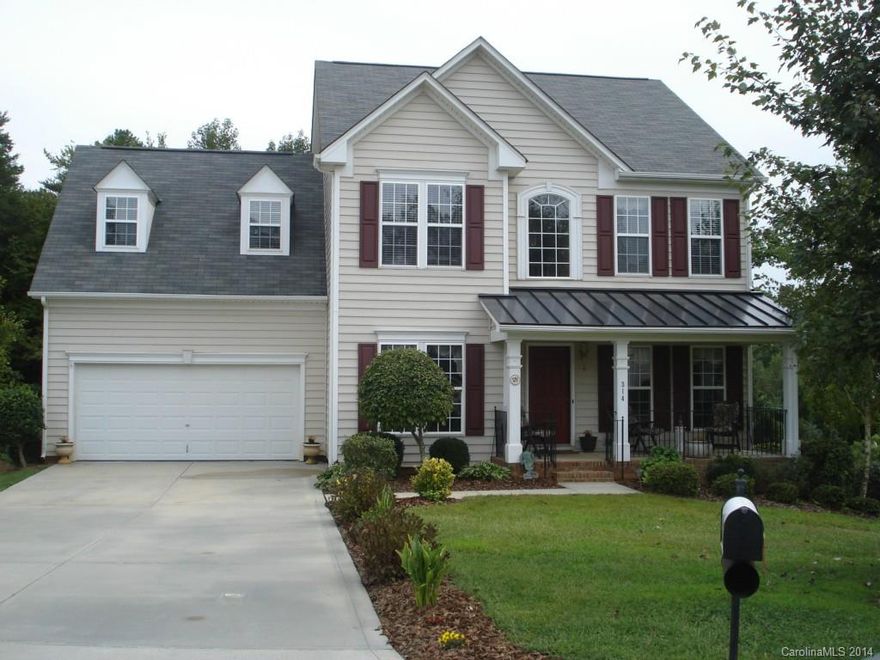 Very nice well maintained home in sought after Knightsbridge Community.  Entertaining floorplan with open kitchen, familyroom and sunroom. 4 Bedroom 2 1/2 Bath with optional 5th bedroom/bonus on third floor. Granite countertops and hardwoods in entrance and dining room. 1st floor office. Cul-de-sac lot w/ oversized deck overlooking private wooded area. 12x12 patio w/ fire pit and sitting area.