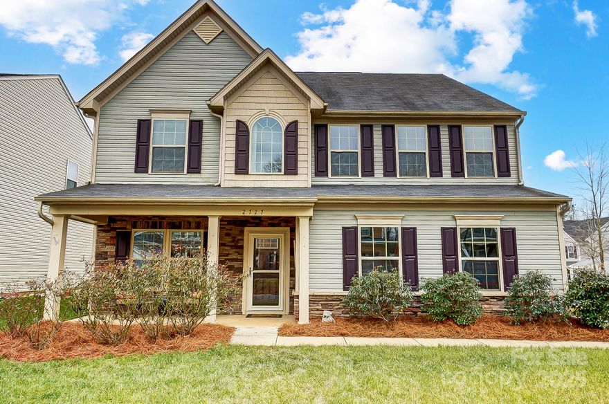 Welcome to this well-maintained 2-story home in Bethesda Oaks.  The open living room/kitchen area is great for entertaining.  The kitchen has granite countertops, the large island has seating for casual dining or hanging out while cooking. Upstairs, the spacious loft provides additional living space, what will you turn it into, lounge space, playroom, craft center?  All 3 bedrooms are upstairs as well.  The primary bedroom has not 1 but 2 walk-in closets, the ensuite has a walk-in shower as well as a garden tub.  Enjoy your fenced-in backyard on the extended patio just outside your dining room door, room for a fire pit, seating area and more!  Tankless hot water heater in side load garage.  The community has a pool, playground, and walking trails!