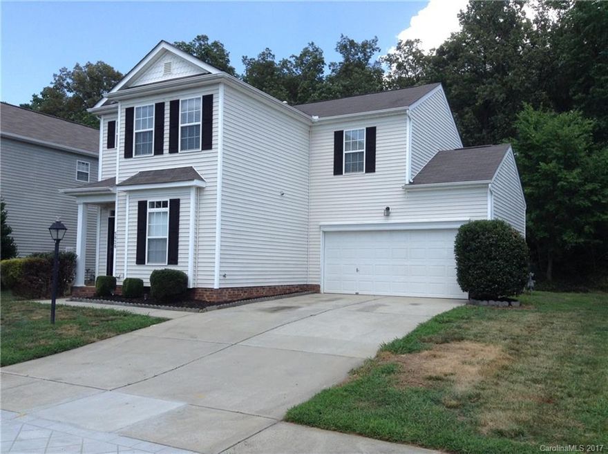 This spacious two story home has 3 bedrooms, 2.5 bathroom. It features an open floor plan and wood flooring. The kitchen has a pantry and all appliances. The master suite has a walk in closet and the master bath has an oversized tub. Enjoy entertaining indoors near the cozy fireplace. This home is move in ready