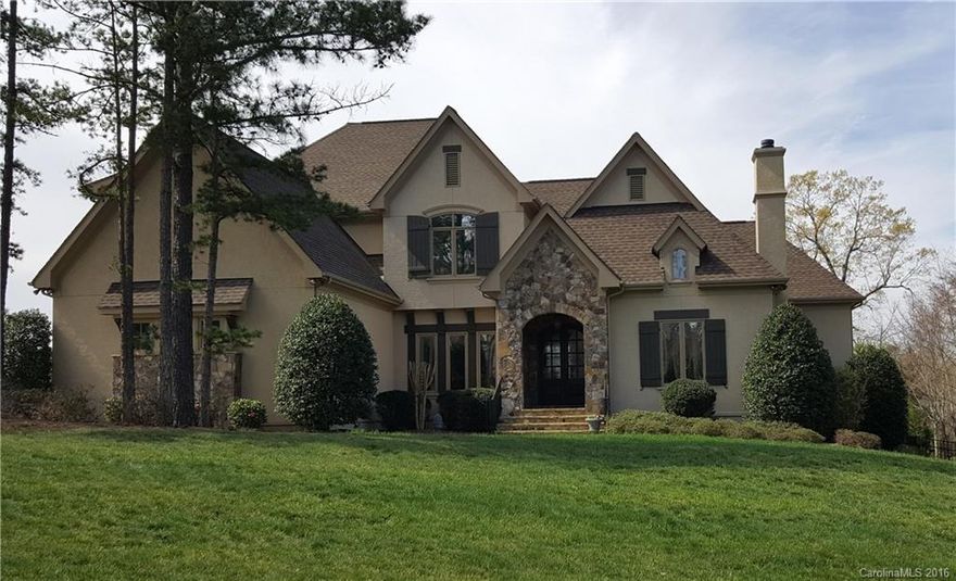 Immaculate custom home on large lot. Weddington Schools! Gorgeous chefs kitchen w/ high end appliances, granite counters & large island. Soaring ceilings. Stately built-ins in FR. Cozy screened porch off terrace w/ retractable awning.  Master suite on main has luxury bath & dual closets w/ custom built-ins. Spacious BRs w/ walk-in closets. Unbelievable walk-in attic storage.  Extras: water softener, reverse osmosis system water system, surround sound & satellite pre-wires, & LED lighting.