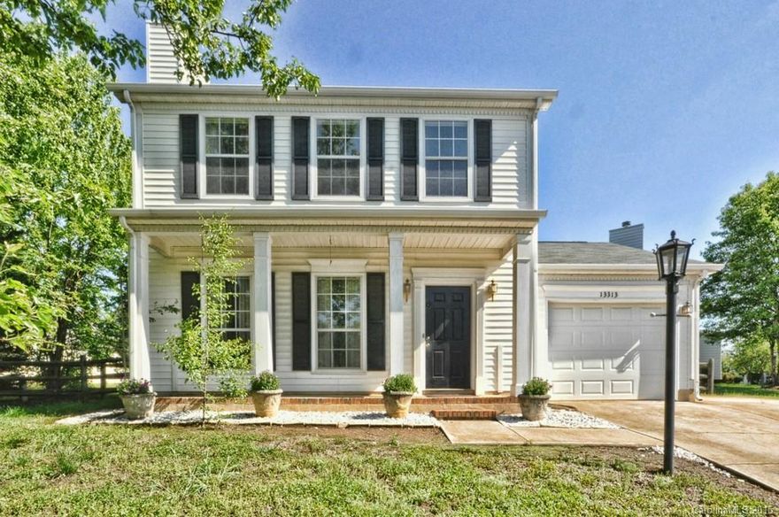 Tree-lined streets welcome you home!  Come see this lovely Colonial-style home in desirable Chelsea Commons Yorkshire, oversized, fenced backyard.  Nearby shopping and dining and only minutes from the enjoyment of uptown Charlotte, or head south for entertainment on Lake Wylie. Spacious living area downstairs, all bedrooms upstairs. Roof replaced in 2012. seller offering 2,000 dollar decorator allowance with acceptable offer.