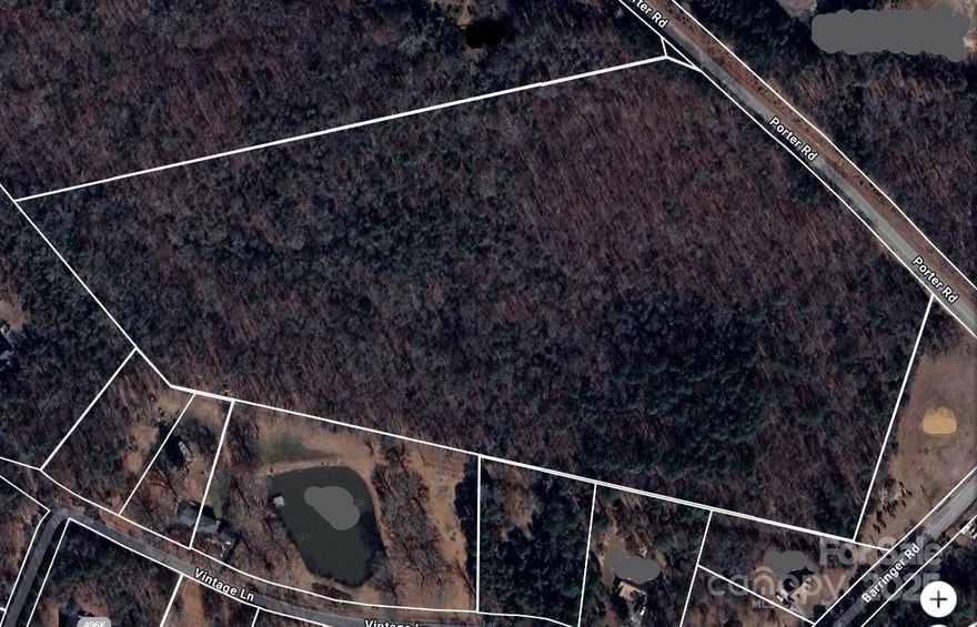 This 23 +/- acre wooded lot, located near the intersection of Porter Rd and Barringer Rd in Rock Hill SC, offers a unique opportunity to own a beautiful piece of land in a peaceful setting.  Surrounded by nature, this property is perfect for those looking to build a private estate, recreational retreat, or investment property.  With convenienc access to local roads and ammenities, this lot combines seclusion with ease of connectivity.  Don't miss out on this rare opportunity!  Call today for more information!