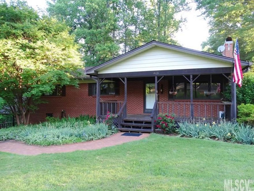 Nice brick ranch with full basement in convenient NE Hickory/Viewmont location! Main level offers LR w/hardwood floors & fireplace; open kitchen & DR w/access to screen porch. 3 Bedrooms (1 with hdwd floors) & updated hall bathroom w/new vanity & all tile shower. Basement is partially finished but only heat source is gas logs so it's counted as unheated sq ft. Bsmt den w/gas log FP, wet bar, office area with walk-in closet, half bath, laundry area plus unfinished area great for workshop. Oversized dbl carport (25x26), rear patio, large covered front porch/deck, garden area & additional parking area. Private dead-end street.