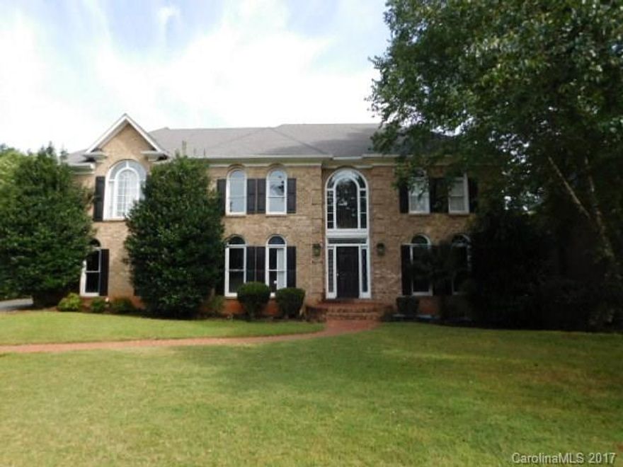 Beautiful 2 story brick home with finished basement located in a great neighborhood in Windswept Subdivision! Home features 5 bedrooms, 4.5 baths, eat-in kitchen, den, living room, and dining room. Master bathroom has jetted tub and separate shower. Features include fireplace, some hardwood floors, patio, deck, and 2 car attached garage. Home sits on 0.53 acre fenced lot with pool.