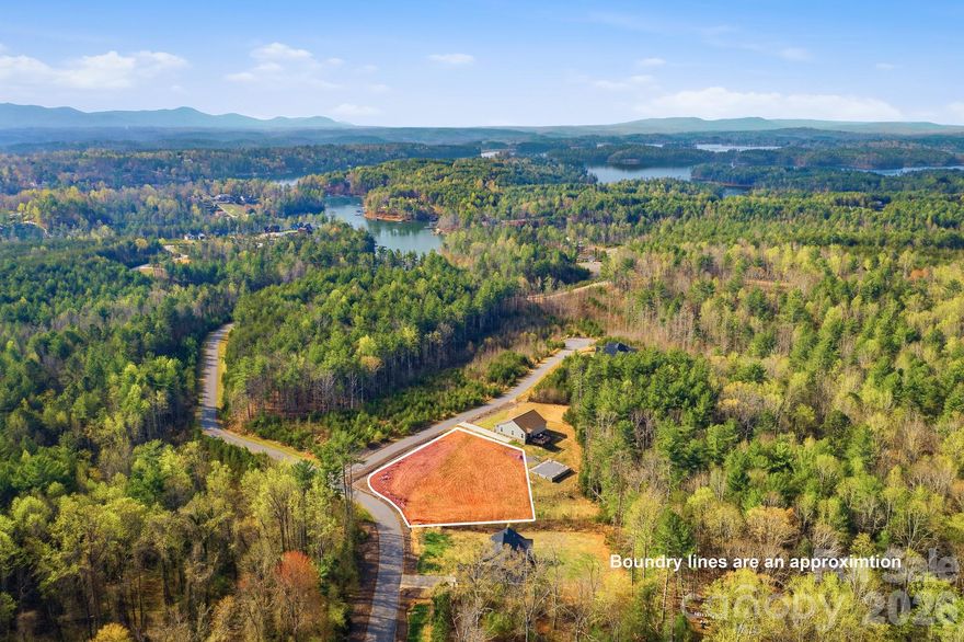 Located in Waters Edge - a gated community at Lake James! Conveniently situated approximately 20 minutes from downtown Morganton. Community amenities include shared beach access, common area with fire pit, and direct access to the Fonta Flora Trail. Public boat access is located approximately 5 miles away. Suitable for primary residence, second home, or investment property.