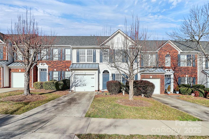 MOVE IN IMMEDIATELY! Live in one of the most highly desired areas of Fort Mill. All of the comforts of Fort Mill life while being minutes away from shopping, restaurants, and entertainment. This home on an amazingly peaceful street will wow you! With gorgeous new flooring, including carpet and LVP, and new lighting. Upon entering, you will be greeted by a spacious formal dining room and open concept family room with gorgeous new flooring and a warm fireplace that invites relaxation. The kitchen is a dream come true with exotic quartz countertops, new stainless faucet, and a single bowl stainless steel sink. Complete with a cozy breakfast nook, it also features new all new appliances including an electric range, microwave, refrigerator, and garbage disposal. Upstairs you'll find three bedrooms with the primary featuring a cathedral ceiling, dual walk-in closets and a private bath with garden tub and shower. The entire home is freshly painted and ready for your furnishings. See it today!