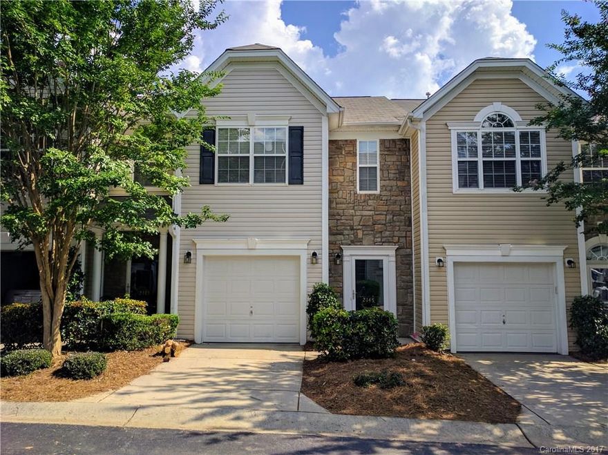 This fantastic 3 bedroom, 2.5 bath townhouse in the quiet Waterstone neighborhood is close to everything in Fort Mill. It has an open floorplan with lots of space, new carpet & paint, SS appliances, granite countertops, tile flooring in the kitchen. Attached garage. Hurry this one won't last long.