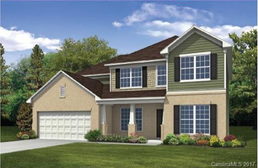 Best selling Wingate plan!  Home is currently under construction for a late July closing .  Larger than average homesite with large flat back yard.  Stone fireplace, gourmet kitchen, extended great room, covered porch and  upgraded owner's bath.