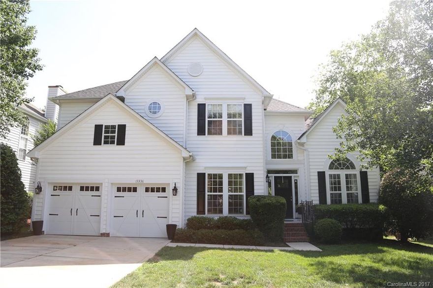 Gorgeous golf course property on 11th hole! Fenced in spacious backyard w/deck & permitted porch addition, newer roof & HVAC units, hardwoods throughout, all bathrooms upgraded w/granite, kitchen granite & tile backsplash, vaulted living room w/windows & natural light, fresh paint, speakers inside & out, 4 bedrooms, 3 full bath, in-law suite w/ full bath downstairs, kitchen w/breakfast area, large walk in master closet, flat driveway, new garage door & hardware, close to clubhouse! MUST SEE!