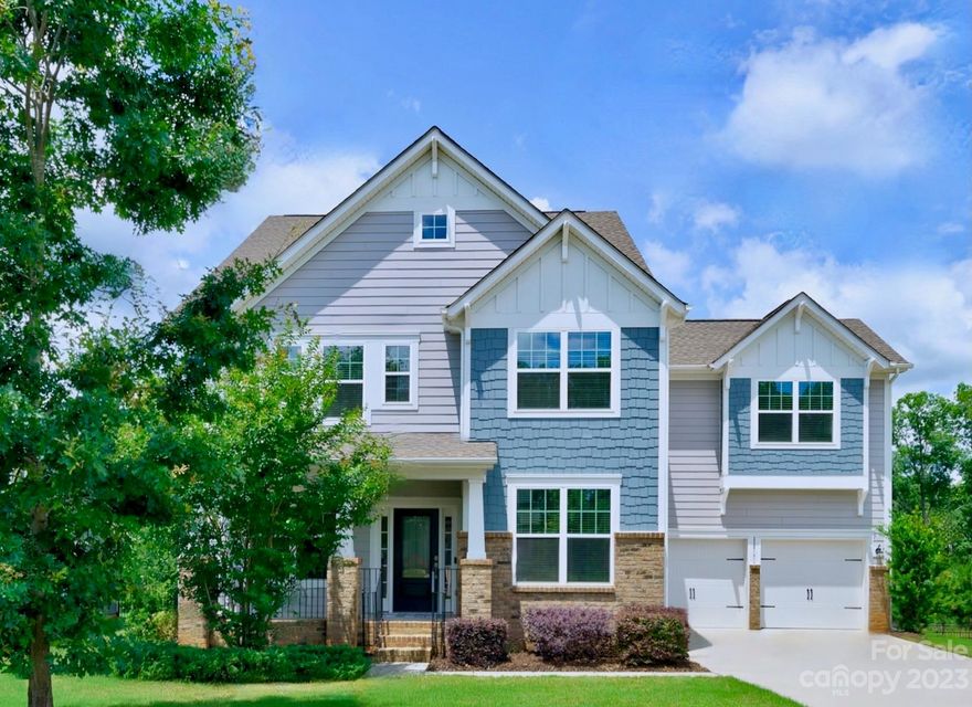 Traditional, classic home. Meticulous care have resulted in this home looking and feeling like brand-new construction. Immaculately maintained by its owner result in an unblemished appearance & pristine condition. Located in popular The Retreat at Rayfield, known for its wide tree-lined streets, sidewalks, playgrounds, pool & tennis courts.Centrally located minutes from Charlotte, I-485 & the area's popular shopping. Home offers 5 bedrooms, open floor plan, eat-in kitchen w/island, sleek countertops & stainless steel appliances. Upper & lower decks lead to a flat, private, large green backyard. Master is complete w/sitting area, fireplace, walk-in closet & ensuite bath w/soaking tub & separate shower. 4 additional BR's each w/their own bath & oversized closets. The home also features an expansive almost 2,000 sqft. walk-out basement w/ indoor & outdoor access. Offering boundless possibilities; whether it be a home gym, a hangout for "teenagers" or a private mother-in-law suite.