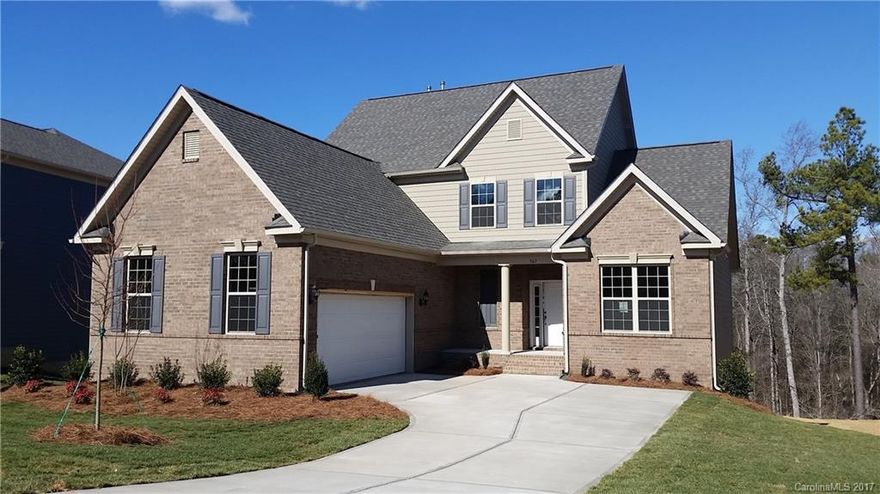 Master on Main,unfinished walk out basement, beautiful deck with trees in rear, backs up to Waterford Golf Course, large homesite of .56 of an acre, numerous upgrades , laundry sink, glamour master bath with huge walk in closet, home is under construction and will be available in Jan , hardwoods , ceramic tile, carpet, master bedroom has hardwood floors, exterior patio door from master bedroom and breakfast area to large deck, up to 8500  in closing costs with the use of Taylor Morrison lender