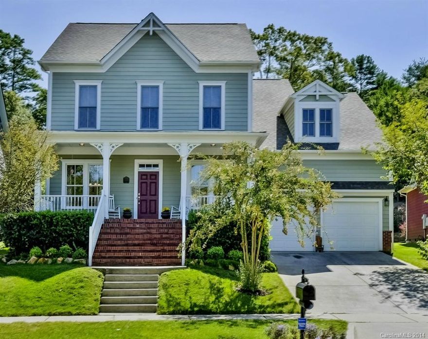 A WOW factor floorplan w/formal & casual living spaces.  Main level bdrm & full bath, study, family rm, eat in kitchen, laundry & mud rm. 2 story addition w/ large rooms perfect as sun room, bonus rm, sitting /exercise or playroom & with private entrance & half bath.  Walls of windows on each level allow 4 beautiful views of rear gardens.  Lots of storage, large front porch, invisible fencing for pups &  in-ground irrigation.  BRAND NEW Roof!  Pre-inspection, appraisal & home warranty.