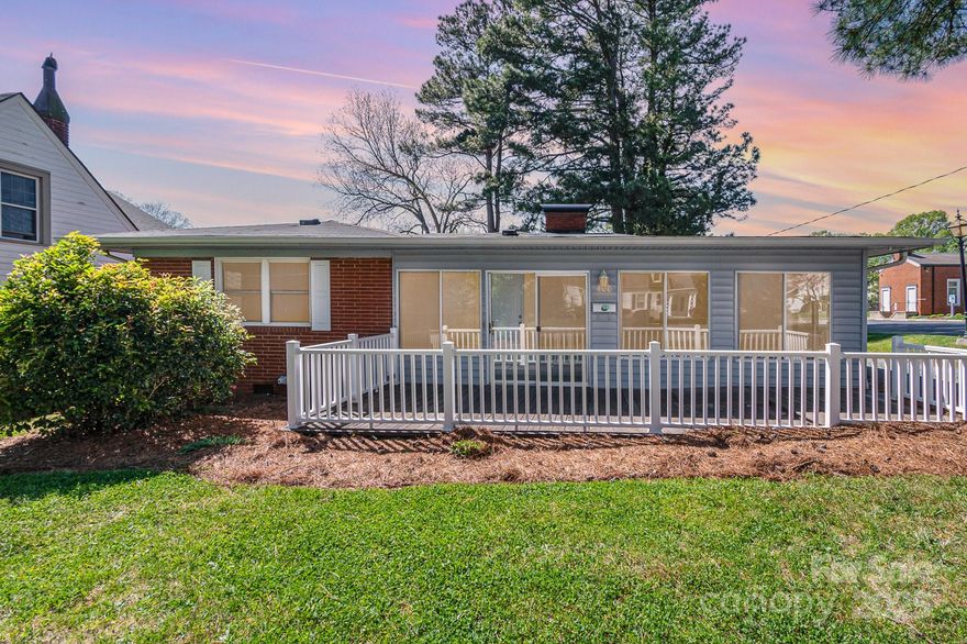 Charming and move-in ready, this single-level 3 bedroom, 2 bath brick home offers comfort, style, and convenience. Featuring brand new luxury vinyl plank flooring throughout and fresh neutral paint, the home is light and airy with an abundance of natural light from numerous windows. The updated bathroom and modern furnace and A/C system (installed in 2022 with new ductwork) add peace of mind, along with a roof that’s less than five years old. Enjoy your morning coffee in the enclosed front porch-turned-sunroom, a cozy and cheerful space to start your day. The spacious backyard offers room to relax or entertain, and the detached storage building is perfect for a workshop or storing lawn equipment. Conveniently located just minutes from downtown Asheboro, this home blends classic charm with modern updates—ideal for homeowners looking for comfort and accessibility. Don’t miss this gem!