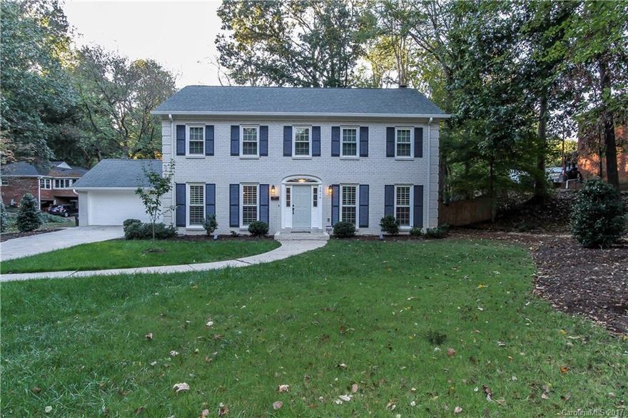 Amazing renovated brick colonial in lovely Mountainbrook! Beautiful refinished hrdwds throughout. Kitchen w/Carrera marble countertops, penny tile backsplash, white cabinets, stainless appliances & opens to living room w/built in bookshelves & painted brick fireplace. Master bedroom has renovated bath, oversized marble tile shower, custom cabinets & dual vanities. Large walk in closet w/ built ins. 3 spacious secondary BRs. Large screened porch overlooks beautiful patio/fenced private backyard.
