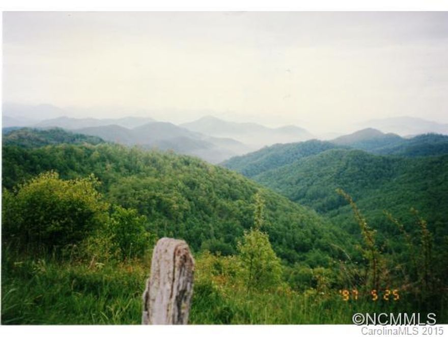 The Maney Fields. Legendary, high elev. pasture, in the Maney family for over 200 yrs. At the apex, is Maney Mtn Knob. A fence post marks the corners of Madison, Buncombe, & Yancey counties. 4200â elev, with 360 degree views, into TN, Burnsville, to the Blue Ridge Parkway, Sandy Mush Bald & Mt. Pisgah. Spring water flows year-round beside a rustic camping cabin. Fully fenced w rough access, up a rutted mtn. road. Hypothetical address.tax tbd