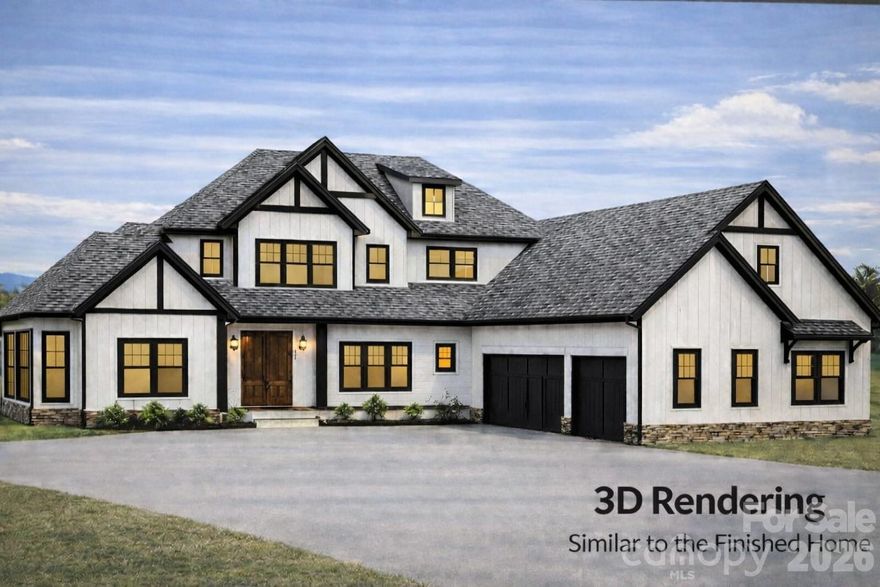 Imagine arriving home to this exquisitely designed modern farmhouse, set on a peaceful one-acre lot in desirable Northern Lancaster, SC, where refined style, comfort, and space come together effortlessly. The striking exterior and stunning mahogany front door offer a warm welcome - inviting you to slow down, step inside, and truly feel at home all while setting the tone for the elevated craftsmanship, intentional design, and timeless architectural details found throughout the residence.

Inside, the spacious 4-bed, 3.5-bath layout offers both beauty and functionality. The primary suite is a true retreat, featuring a faux beam ceiling, an oversized walk-in closet, and a spa-inspired bath complete with a huge walk-in shower and a freestanding soaking tub—perfect for unwinding at the end of the day.

The heart of the home is the expansive open kitchen and living area, thoughtfully designed to bring people together. The kitchen itself is a true showpiece, featuring a wall oven, extensive custom cabinetry with luxurious finishes, a deep country sink overlooking the backyard, under-cabinet lighting, an oversized island with a built-in table and a gorgeous tile backsplash. You will love the huge walk-in pantry!

The living room is warm and inviting, centered around a beautiful fireplace that serves as a natural focal point for the space. Open to the kitchen and designed for connection, this light-filled area offers the perfect setting for cozy evenings at home or relaxed gatherings with family and friends, enhancing the home’s welcoming yet elevated atmosphere.

Working from home is a pleasure in the dedicated office/study with a beautiful wood accent ceiling, adding warmth and character. Daily life is made easy with a laundry and mud room complete with a drop zone, utility sink, and cabinetry, keeping clutter out of sight and routines running smoothly.

Upstairs offers incredible flexibility with a 12’ x 26’ bonus room and an expansive, 42.11’ x 15’ room over the garage, ideal for a media room, home gym, or additional living space.

Step outside to the covered back porch and enjoy the privacy and possibilities of your one-acre lot—whether it’s entertaining, relaxing, gardening, or planning future outdoor features. With no HOA, you have the freedom to truly make this property your own.

Offering the perfect blend of modern farmhouse charm, functional design, and peaceful living—yet conveniently close to schools, shopping, and dining, this home is one you’ll love coming home to.

Home is in construction, all details not currently listed.