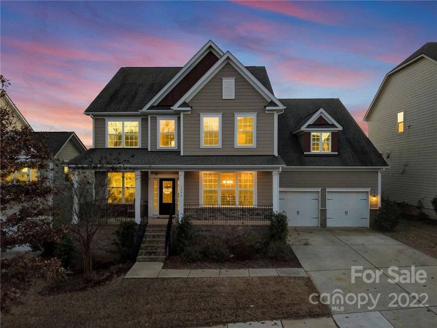 Beautiful home in waterside at the catawba community in Fort mill. Primary suite, on main floor with spacious closet and en suite bathroom with garden tub dual vanities, large shower and water closet. Additional room can be used as an office or guest suite on main floor. Open floor plan with a Gourmet large kitchen with granite counter tops, huge island, double ovens, gas stove and stainless steel appliances.Butlers pantry and large walk-in pantry. Family room with fireplace. Breakfast nook. Large Screened in porch overlooking the backyard, with privacy blinds installed. Additional 3 bedrooms plus 2 full bathrooms upstairs. Spacious bonus room. Amenity filled community  with outdoor pool complex, gym, walking trails, playgrounds and tennis courts. Close proximity to the new banks athletic park with 4 Baseball  / Softball Fields, Playground, Basketball court and picnic areas.Award winning Fort Mill schools. Close to restaurants and shops and easy access to main roads.