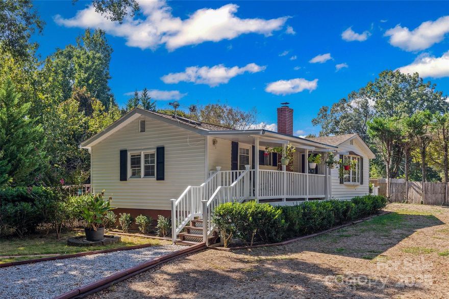 Charming and full of potential, this 2-bedroom, 2-bath home is freshly painted and sits on nearly three-quarters of an acre just outside the city limits—giving you the best of both worlds: privacy and space, yet minutes from everything Rock Hill has to offer. Step inside to a spacious living room perfect for relaxing or entertaining, and a dedicated dining area ideal for personal meals or hosting friends.  Outside, enjoy a large yard and a welcoming deck—perfect for morning coffee, evening grilling, or letting pets roam. A covered carport and storage sheds convey with the property, giving you plenty of space for tools, hobbies, or outdoor gear.  Whether you’re looking for your first home, an investment property, or a comfortable downsizing option, this home offers great flexibility on a generous lot in a highly convenient location.  Add your own personal touches and call it HOME!