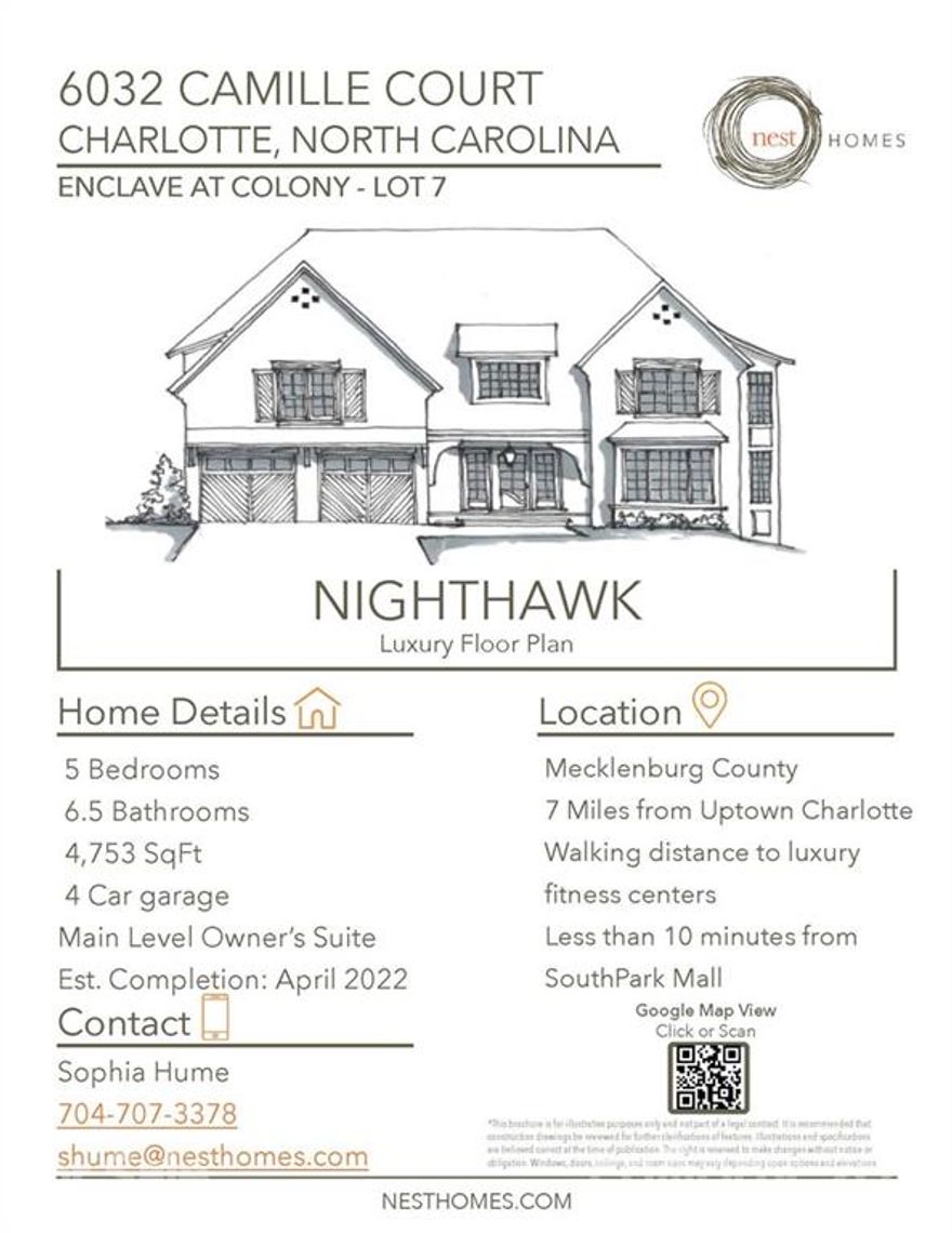 Location is spot on, and situated in a neighborhood all developed by Nest Homes. Just the right size to enjoy. Spectacular Home with a finished Basement ready to start !! White painted brick with Luxury Finishes throughout!