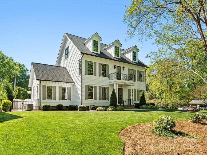 Absolutely STUNNING like-new home in Lansdowne nestled on a private, corner 0.54 acre fenced lot with immaculate landscaping, a heated, salt water pool & spa, a turf-yard w/ underground drainage, and a custom fountain & natural gas fire pit. The inside features hardwood flooring throughout, a gourmet kitchen w/ monogram appliances & quartz counters, a sunroom w/ a vaulted ceiling, an office w/ pocket doors, and a guest suite on the main level. Upstairs you will find a private balcony overlooking the tranquil yard, the primary suite with double closets, a beautiful tile shower and a free-standing tub, two additional spacious bedrooms with a jack-n-jill bath and the laundry room. The third floor has a large bonus room, a full bath and a bedroom. Additional features include custom trim work, ceiling details and built-ins throughout, custom lighting, a storm/safe room, a whole house Generac generator, irrigation, and an oversized garage w/custom cabinets, a dog-wash station & epoxy floors.