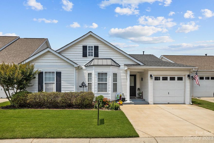 With it's charm and elegance, this 3 bedroom home boasts a perfect balance of modern design and comfortable living. Its spacious layout offers ample natural light. The open-concept kitchen and living area provide an ideal space for gathering and entertaining. Retreat to the serene master suite, complete with a luxurious ensuite bathroom. Amentity rich neighborhood with  sand volleyball, basketball goals, pool, and a clubhouse where you can host gatherings or events. Perfectly located in a convenient location, 5 minutes to Ballantyne and Redstone!