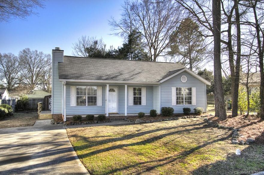 Hard to find a 4 bedroom home in Rock Hill for this price!!!  Located within walking distance of Cherry Park and minutes from Winthrop University and I77!  Features an open floor plan with the master separate from the other bedrooms! This home has been updated with appliances, HVAC, flooring, roof, paint and blinds. Buyer/Agent to verify all pertinent info necessary in the decision making process; i.e., SqFt, zoning, schools, age, lot size, etc.