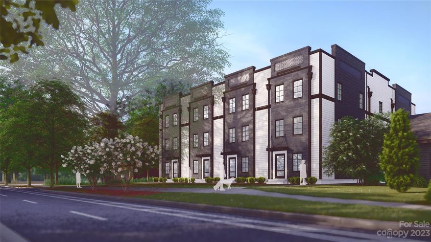 Welcome to 2204 Plaza Townhomes located in the sought-after Plaza-Midwood Neighborhood. This Corner End Unit has 3 bedrooms, 2 full bathrooms and 2 half bathrooms. High-end solid wood cabinets, pre-finished hardwoods throughout (no carpet anywhere) and custom closets. Open floor plan with an over-sized kitchen island is perfect for entertaining and a walk-in pantry with solid wood custom shelving has all of the storage space you need. The 2 car garage has an Electric Vehicle charging station. This complex is located near shopping, restaurants, breweries, Midwood Park and along the Bike Path on The Plaza making getting out and enjoying the neighborhood so convenient.