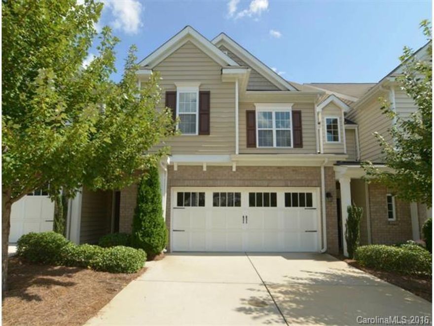 PRICE REDUCED! Over 1800 square feet off Providence road in Ballantyne! 3 bedrooms upstairs, spacious Master bedroom with tray ceiling, HUGE closet, and spacious Master Bath. Granite counters and maple cabinets in the kitchen with tile floors & black GE and whirlpool appliances. Wood and tile floors throughout first floor. The washer and dryer are provided in the second floor laundry room. This home also offers a 2-car garage and the water is included with the rent.