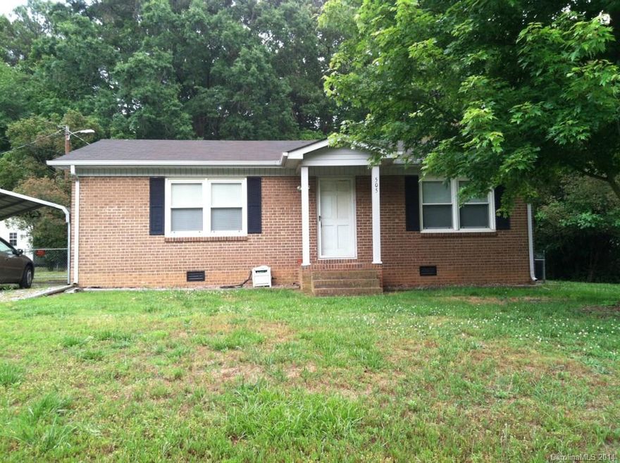 Nice home in town.  2 bedrooms and an office!  Large deck and fenced yard.  2 storage buildings to remain.  2 car carport.  Must see!   Just reduced!  USDA eligible!