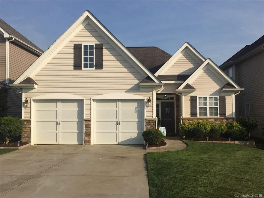 HURRY!  This Immaculate - Move-In Ready home will not last long.  New Hand Scraped hardwoods in foyer, living, dining, kitchen and hallway.  Open split bedroom floor plan.  Many upgrades such as dramatic columns, picture molding, rounded corners and surround sound.  The meticulously landscaped yard has a front yard irrigation system, expanded patio and a fully fenced back yard.