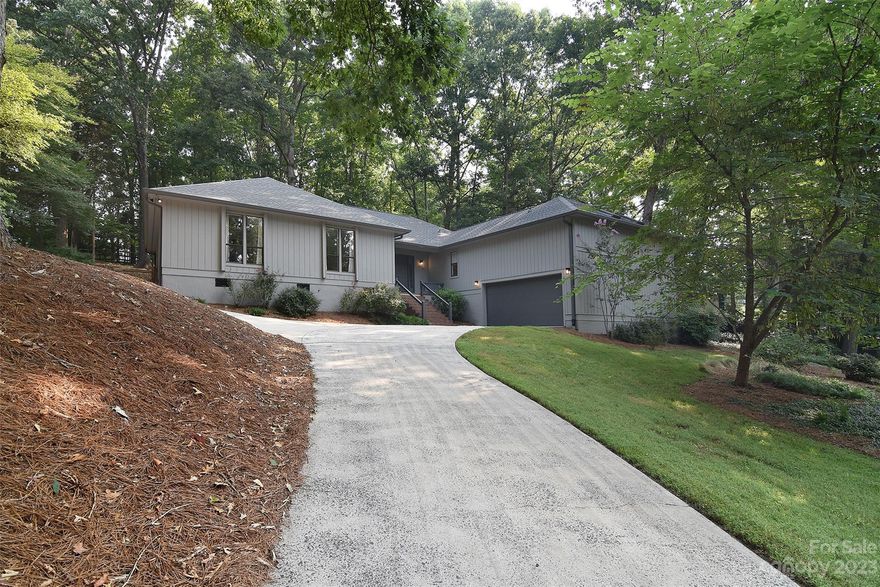 Well maintained home with elevated view of the fourth tee & fairway of Raintree CC  across the street, private quiet wooded common area behind & near the third green! Short distance to schools, daycare, Arboretum & other shopping, library, parks, greenways & Raintree amenities! Double doors welcome you inside! Sunken-in GR with lg wood burning FP & french doors to DR. Extend living space to outside with lg covered porch & enjoy the serene back yard & shade provided by mature trees! Spacious kitchen complete w/pantry, bfkst area & 'flex room' which could be office/pantry. Lg Bonus Rm off Kitchen (above garage) with Full BA - versatile space to be enjoyed by all! Primary suite has 2 closets (1 walk-in), 2 additional bedrooms share Jack & Jill bathroom w/ convenient pocket doors. Laundry closet located in hallway. Oversized garage can park 2 large vehicles, has convenient door to side yard. *** Club membership & facilities are available w/ waived initiation fee upon home ownership.***