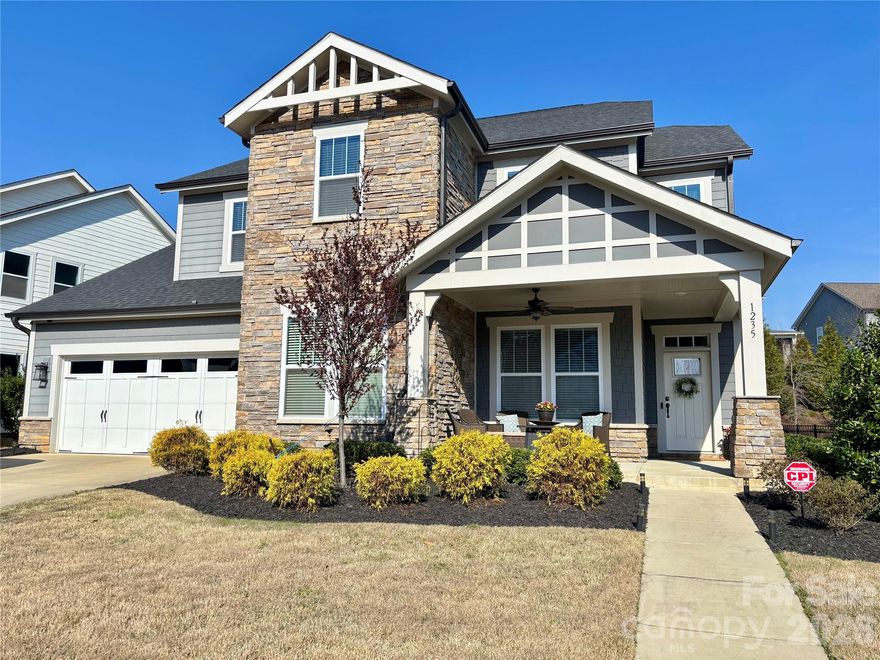 Turnkey living with landscape upgrades in sought-after Paddlers Cove—featuring TWO private offices, a rare find for today’s work-from-home lifestyle.  From the moment you step into the wide, welcoming foyer, this home delivers space, style, and functionality. The expansive living room is filled with natural light and anchored by a cozy fireplace—ideal for both everyday living and entertaining. Just off the entry, a true executive office showcases a full wall of custom built-ins and French doors, creating a polished and private workspace.  The gourmet kitchen is designed to impress with an oversized island, double ovens, gas cooktop, and an exceptional walk-in pantry—perfectly suited for both daily living and hosting.  Upstairs, the private primary suite offers a relaxing retreat with a separate sitting area and spa-like bath complete with a soaking tub. Three additional bedrooms feature generous closet space, while the versatile loft provides the perfect flex area for a game room, media space, or second living area.  Enjoy outdoor living year round with TWO entertaining spaces on the large front porch and the back porch with a beautiful stone gas fireplace and professionally enhanced landscaping that adds both beauty and value.  Located in Paddlers Cove, in a top rated school district, residents enjoy amenities including two community pools, clubhouses, walking trails, pickleball courts, playgrounds, and access to Field Day Park.