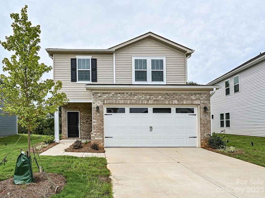 Brand new, energy-efficient home available NOW! Home includes Divine package. Cheer on your favorite team on the big screen in the second-story loft. Down the hall, the primary suite boasts dual sinks, a spacious shower, and walk-in closet. On the main floor, a guest bed and bath will make visitors feel right at home. Located in the charming town of York, SC, Monterey Park offers a series of two-story, three- to five-bedroom homes. Conveniently situated near local shopping, dining, parks and greenways in addition to onsite amenities, including walking trails and a playground, there is something for everyone. Easily access Hwy 5 and 49, making morning commutes a breeze.  Each of our homes is built with innovative, energy-efficient features designed to help you enjoy more savings, better health, real comfort and peace of mind.