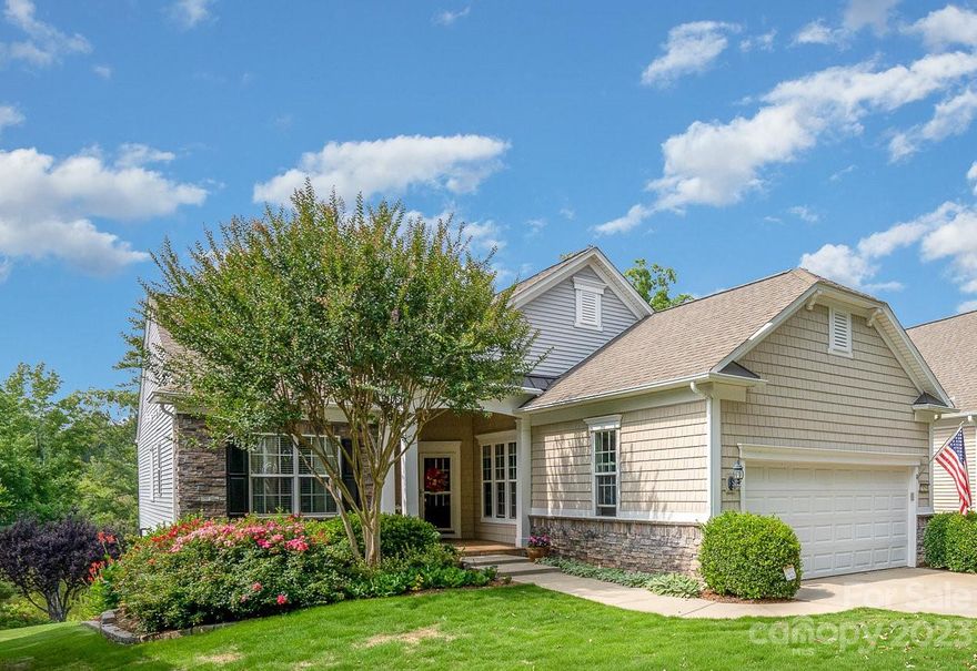 This is the one you've been waiting for! This beautiful Surrey Crest sits on a fabulous premium waterfront lot with amazing main and lower level views.  On the main level, you can enjoy the view of the lake and beautiful landscaping from the sunroom, primary bedroom, office/study, and screened porch. On the lower level, the view can be seen from the large family room, the office/study, 3rd bedroom, and the covered outside patio. This home features stainless steel kitchen appliances, a gas fireplace in the great room, a large primary bedroom w/a tray ceiling, ensuite bathroom w/dual sinks, whirlpool tub, large shower, and custom walk-in closet. The lower level features a large family room, third bedroom w/walk-in closet, full bath, a second office/study, finished storage room and additional unfinished storage space. Come and enjoy all the beautiful amenities & diverse activities this premier 55+ community has to offer!