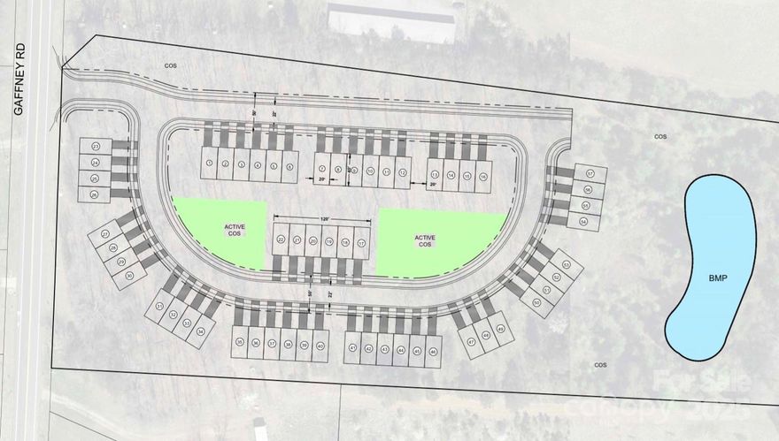 This property is zoned for the construction of up to 63 townhomes, presenting a fantastic opportunity for developers. Its proximity to Gardner Webb University and the town of Boiling Springs creates potential for student housing, faculty residences, or new construction for a growing community. With the land value per building pad, this is an great opportunity for developers looking to capitalize on a fast-growing area.