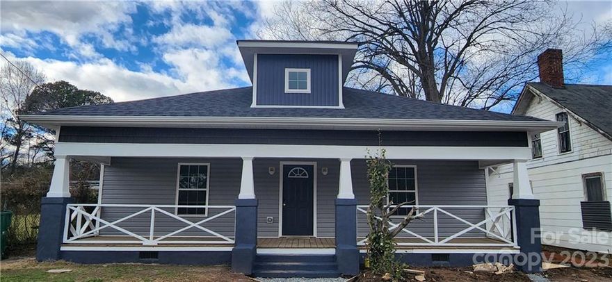 Come 1 come all! This "awe-inspiring" bungalow has been upgraded and updated.  This home has all new roofing, HVAC, Electrical, and Plumbing.  This home also features accent walls and high ceilings that makes the home feel that much more spacious.  With the Open Concept floor plan, you can enjoy being in your kitchen while still being able to entertain family and friends.  With this home being less than 5 mins from I-85, traffic will be the least of your concerns.