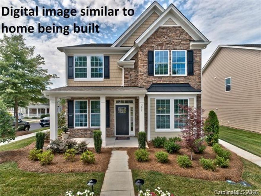 UNDER CONSTRUCTION, July completion. Charming Charleston-style home with rear alley-load driveway and attached garage. Conveniently located off of exits 23 and 25, 4 miles from Birkdale Village shopping and 2 miles from fun at the lake at Blythe Landing, Arbormere offers pocket parks, soccer field, a pool and Cabana! This home is loaded with upgrades and amazing included features -come see for yourself!