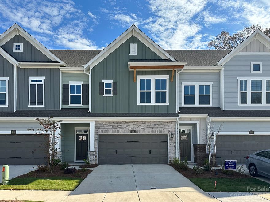 Brand New Construction, complete and move in ready!  Stunning townhome in amazing Cornelius location!  Open and airy with huge windows and so much natural light.  Gorgeous chefs kitchen has a 36" gas cooktop, quartz counters and stainless appliances.  Three beds including primary suite that includes huge shower and enormous walk in closet!  Backyard area that is fenced and ready for entertaining!  Location is steps from the lake and just around the corner from Birkdale Village and so many shops and restaurants!