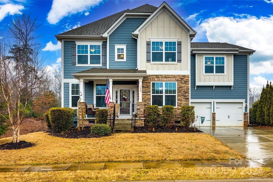 This well maintained and thoughtfully upgraded home, epitomizes comfortable living, beckons you with its charm. You'll be greeted by a sense of freshness and sophistication. The main level features ceramic tile floors, creating a seamless flow throughout the spacious living areas. The heart of the home is undoubtedly the expansive kitchen, complete with a huge island, gas cooktop, and double ovens. Ideal for both casual family meals & entertaining guests. Beyond the kitchen, discover a screened porch and an XL paver patio, perfect for al fresco dining or simply unwinding in the Hot Tub, surrounded by the privacy of the fenced yard. Upstairs, the primary suite is a sanctuary featuring a fireplace, creating a warm and inviting ambiance. Situated near the neighborhood green space, this home not only offers a private retreat but also a connection to the community and nature. Don't miss the opportunity to make this property your own- a harmonious blend of functionality and modern comforts.